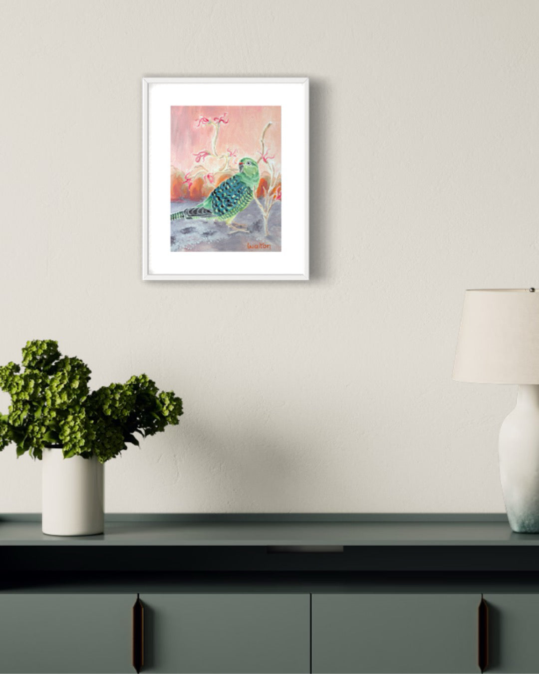 Western Ground Parrot - Limited Edition Print