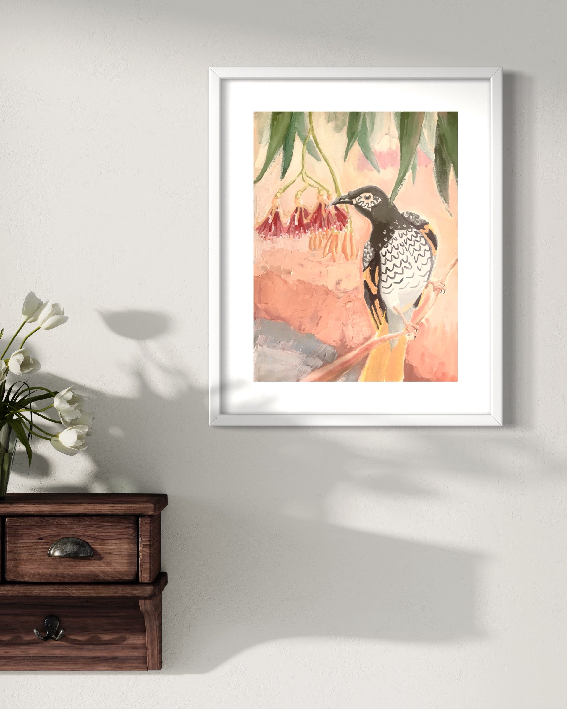 Regent Honeyeater - Painting